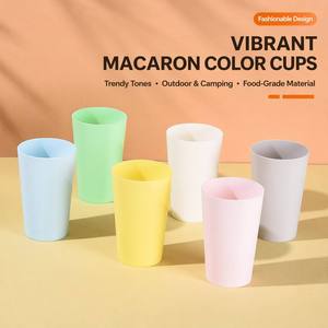 Vaso de Plástico Irrompible, Apilable, Libre de BPA, Colorido, de PP Mate, para Hotel, Baño, Restaurante, para Beber Cerveza, Jugo - Product Image 4
