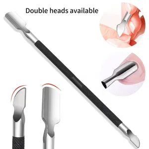 Ensemble de pédicure professionnel en acier inoxydable pour les soins des pieds à domicile, ongles incarnés épais. Comprend un grattoir pour les pieds, une lime et un coupe-cuticules - Product Image 5