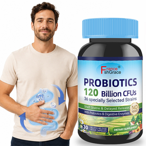 Probiotiques Shecome personnalisés, 120 milliards d'UFC, complément alimentaire pour soutenir la santé immunitaire, digestive et intestinale des adultes, capsules de probiotiques - Product Image 6