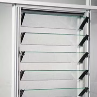 Volets intérieurs en verre à persiennes, couvertures de fenêtres efficaces, conformes aux normes australiennes AS2047, pour la maison et le bureau, stores à persiennes sur mesure