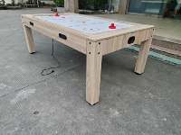 Table de jeu multifonction 4-en-1 rotative à prix direct usine : billard, hockey sur air, tennis de table et table à manger – En vente