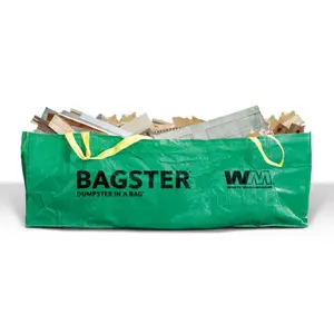 Large Size Waste Skip Dumpster Bag Recycling Jumbo Washout Garden Waste Big  Skip Hopper Bags Construction Bags - China 1 M3 Bigbag and 1 Cbm Skip Bag  price