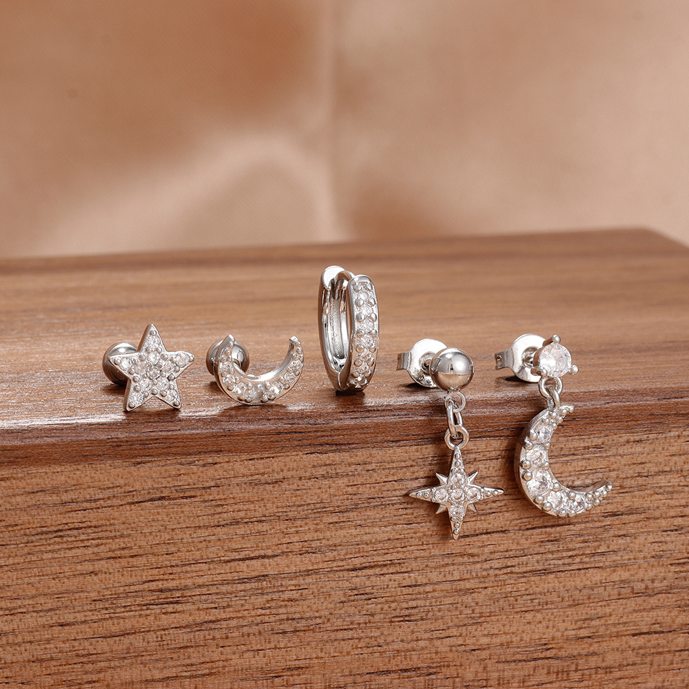 MultiY27114-Silver -5 Piece Set