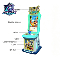 Machine de jeu d'arcade à monnayeur Subway Surfers avec récompense de tickets de parkour pour centre de jeux intérieur pour enfants