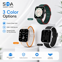 Reloj Inteligente AMOLED OEM ODM de 1.96 Pulgadas con Llamadas, Más de 100 Modos Deportivos, Carga Inalámbrica, Logotipo Personalizado, Monitor de Actividad Física