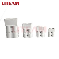 Connecteur de batterie fourni par l'usine pour câble 1/0, 175 A, 600 V, prise de batterie 175 A, connecteurs de pôle d'alimentation CC, connecteur de chargeur pour voiture et fourgonnette