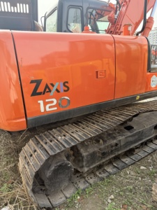 Excavatrice d'occasion de haute qualité Hitachi ZX120 12 tonnes, pelle hydraulique sur chenilles d'occasion ZX210 ZX200-3G ZX350-3G, haute qualité - Product Image 3