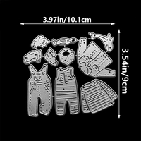 Matrice de découpe en métal pour albums photo DIY, boîtes cadeaux, cartes en papier, cartes de vœux et scrapbooking