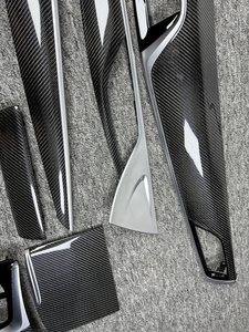 Para Interiores de Fibra de Carbono para BMW Serie 3 F30 F35 Serie 4 F32 F33 F36 Reemplazo de Molduras Interiores MP de Fibra de Carbono para el Interior del Automóvil - Product Image 4