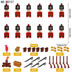 Vente en gros de figurines personnalisées Diy Europe Army Medieval Royal Navy Soldier Mini Figures - Product Image 5