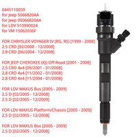 Injecteur de carburant 0445110084 8200936736 0445110038 0445110059 0445110063 DLLA143P1069 F00VC01022 pour moteur d'excavatrice en acier inoxydable
