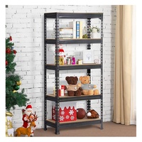 Étagère de stockage empilable en acier pour entrepôt, métal ouvert, 175 kg par niveau, 1800x900x400 mm, étagère à outils sans boulons / rivets, 1 pièce/niveau