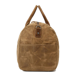 Sac fourre-tout marin en toile durable pour fitness grande capacité fermeture à glissière portable Weekender Sport pour les voyages de courte distance - Product Image 2