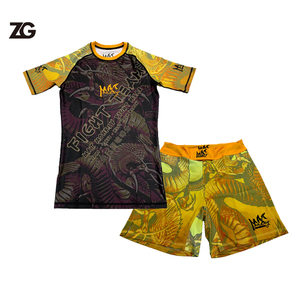 Ensemble de rashguard de MMA et de <span class=keywords><strong>Jujitsu</strong></span> pour <span class=keywords><strong>femme</strong></span>, personnalisé par le fabricant, à compression et sublimation - Product Image 6