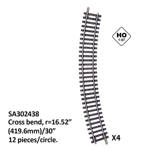 1:87 Ho Quy Mô G1 9.06 "230Mm Đường Sắt Thẳng Theo Dõi Mô Hình <span class=keywords><strong>Train</strong></span> Bố Trí Đường Sắt Đồ Chơi Kim Loại Đường Sắt - Product Image 5