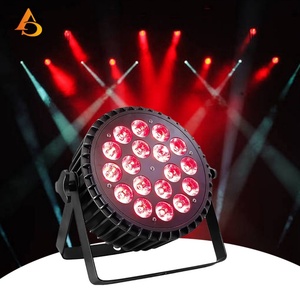 Iluminación LED para Escenarios, Foco LED Par Can de Aluminio Fundido a Presión 18x12w RGBW - Product Image 1