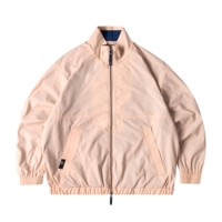 Veste matelassée décontractée bicolore en nylon avec fermeture éclair sur le devant, ODM, écologique