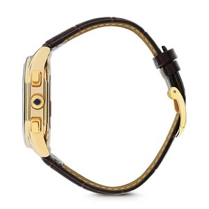 Reloj de Hombre con Bisel Dorado Fusionado, Logotipo Personalizado, Mecánico Automático, Esfera con Números Romanos, Fondo Transparente, Reloj de Pulsera para Hombre - Product Image 4