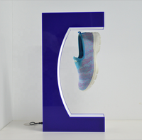 Porte-chaussures à fermeture magnétique, en métal magnétique, présentoir rotatif, pour magasin ou au détail, baskets
