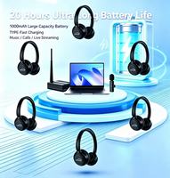 2026Headset Peredam Kebisingan Jaringan Mesh Baru Satu ke Banyak untuk Telesales, Kelas Online, dan Rapat Online Perlindungan Pendengaran