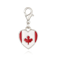 Pendentif drapeau national personnalisé bracelet en alliage collier porte-clés bijoux de mode pendentifs breloques