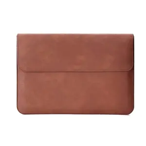 Роскошная кожаная защитная сумка для ноутбука для мужчин и женщин