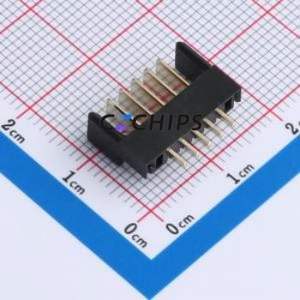 XDCZ-20M1-05P Button & Strip Battery Connector SMD Connector Gold -40℃~+85 - Product Image 2