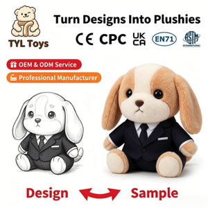 Juguete de Peluche Personalizado con Diseño Artístico de Perro, Tigre, Pollo o <span class=keywords><strong>Shiba</strong></span> <span class=keywords><strong>Inu</strong></span>, Ideal para Fábricas - Product Image 1