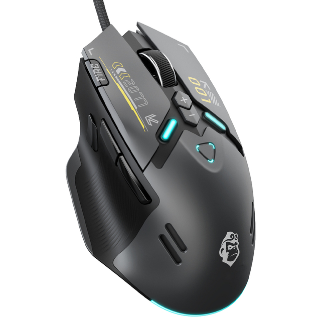 XM82 New Stock1000 Return Rate Peripherals RGB Backlit 2.4Ghz Wireless Gaming Mouse 20000 DPI Special Silent Mecha