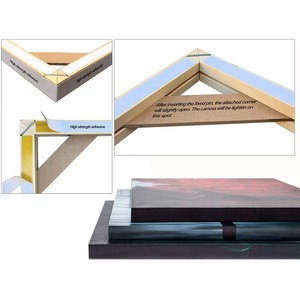 Xây Dựng Vải Kéo Dài Hệ Thống Bảng Khung Ảnh Tường Tự Làm Rắn Gỗ Vải Khung Kit Bằng Gỗ Khung Nghệ Thuật - Product Image 4