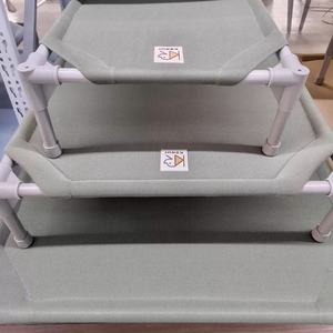 <span class=keywords><strong>Amazon</strong></span> sıcak dayanıklı Textilene Mesh nefes yaz için kaymaz istikrarlı çerçeve ile yükseltilmiş köpek yatağı - Product Image 5