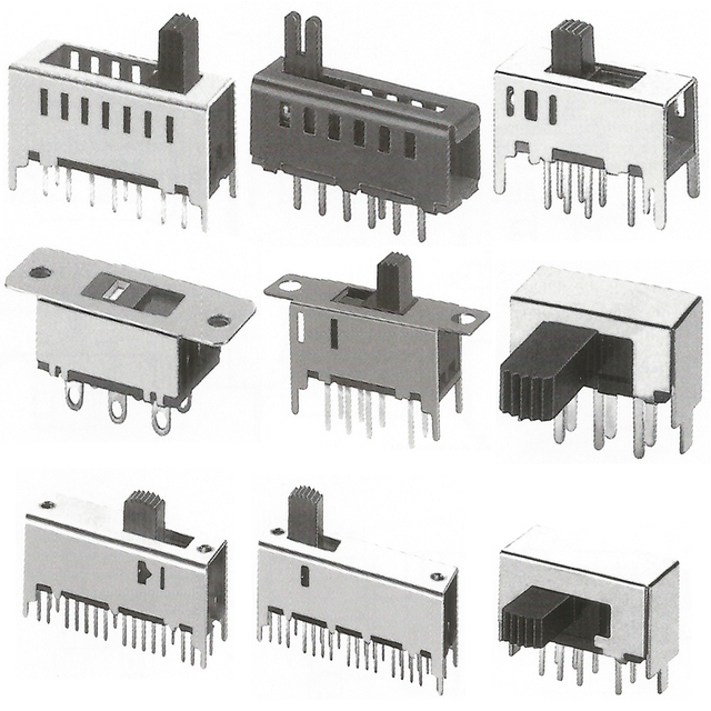 MINI Slide Switch 2P2T SMT SMD 6 Pin 3pin 2 Position Mini Toggle Switches Micro Slide Switch