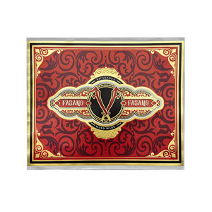 Nhãn Dán Tùy Chỉnh Nhãn In Nhãn Dập Nổi Dập Vàng Bao Bì Tự Dính Cho Hộp Xì Gà - Product Image 4