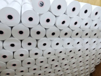 70 g/m² Rouleaux de papier thermique pour ticket de 80mm SANS BPA Rouleaux de papier thermique pour caisse enregistreuse 80x80 pour imprimante Pos ATM