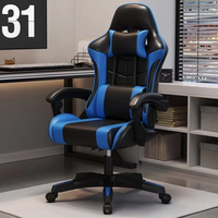 Meistverkaufter Ergonomischer Gepolsterter Bürostuhl mit Mehrfach Verstellbarer Rückenlehne für Internetcafés und Täglichen Gaming-Einsatz