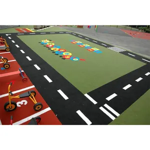 Environmentally Friendly SBR/EPDM rubber Crumbs for playground surfacing /amusement park