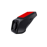 Caméra DVR de voiture grand angle Source Factory H.264 avec surveillance de stationnement 24H, contrôle par APP/APK, enregistrement en boucle et Wifi Blackbox