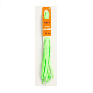 Cordones Ilan de 120 cm, Color Verde Claro, para Zapatillas Deportivas - Product Image 2