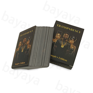 Chất Lượng Tùy Chỉnh In Ấn Dành Cho Người Lớn Đảng Chơi Gia Đình Vài Minh Bạch Ngôn Ngữ Uống Say Thẻ Trò Chơi Với Logo - Product Image 3