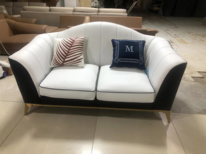Pequeña y ligera combinación de soldadura de lujo sala de estar de estilo americano posmoderna de tres personas minimalista red de esponja de soldadura rojo - Product Image 6