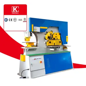 Kingball Q35Y-25 120T delme ve kesme makinesi tedarikçileri delme makinesi mekanik delme kesme makinesi CNC