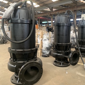 High Flow <b>Submersible</b> Sewage Centrifugal <b>Pump</b> 20 Hp With Pressure 500 Bar for Dirty Water - Product Image 5