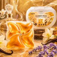Lessives en dosettes parfumées à quatre compartiments, écologiques, jetables, inspirées des parfums de luxe, pour 3 à 5 jours de parfumation, en promotion