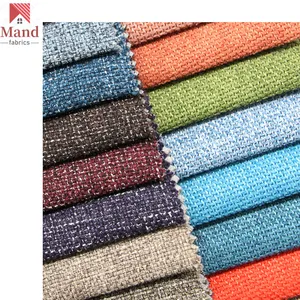 Fabric Sample Book 2022 New Style Woven Plain Texture Upholstery Fabric For Sofas Chairs