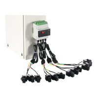 Compteur d'énergie sans fil Acrel ADW220-D24 1S avec technologie Lora multicanal, compteur d'énergie triphasé