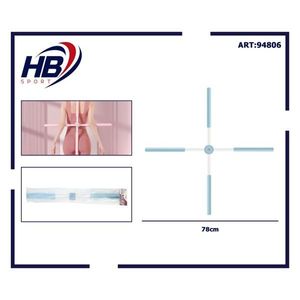 Corde de yoga HB SPORT en nylon de qualité supérieure, outil d'étirement pour les passionnés de fitness - Product Image 3