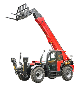 מלגזה טלסקופית XT4018K ממותג מוביל |   יכולת העמסה של 4 טון עם הרמה של 17.55 מטר וטווח של 13.4 מטר, מובילים בתעשייה - Product Image 1