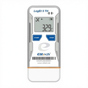 Enregistreur de données de température et d'humidité HEDAO, enregistreur de données d'ombre standard réutilisable, 32000 points, enregistrement automatique PDF/CSV - Product Image 1
