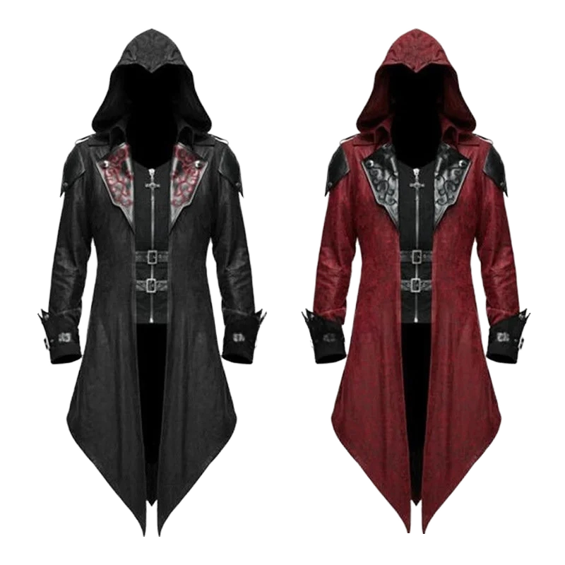 Assassin's Creed Costume Hooded Jacket for Men 2025