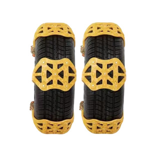 Chaînes à neige en caoutchouc antidérapantes pour voitures, berlines, SUV, utilisation hivernale - Product Image 3